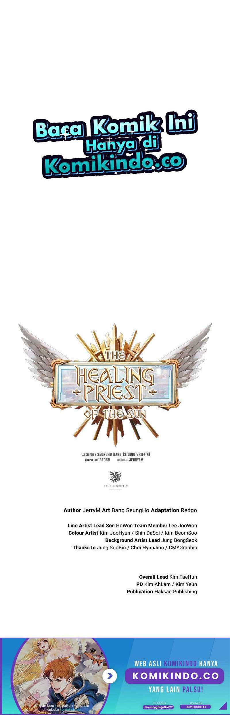 The Healing Priest Of The Sun Chapter 67 - halaman 64