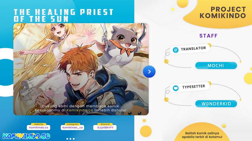 The Healing Priest Of The Sun Chapter 77 - halaman 1