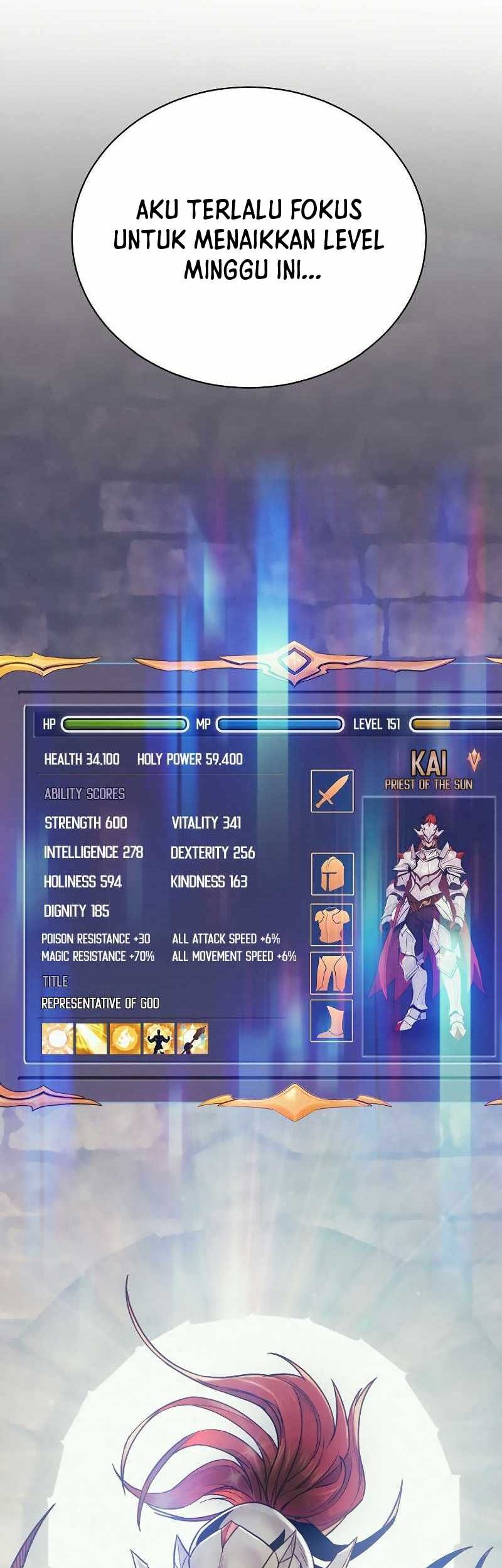 The Healing Priest Of The Sun Chapter 78 - halaman 75