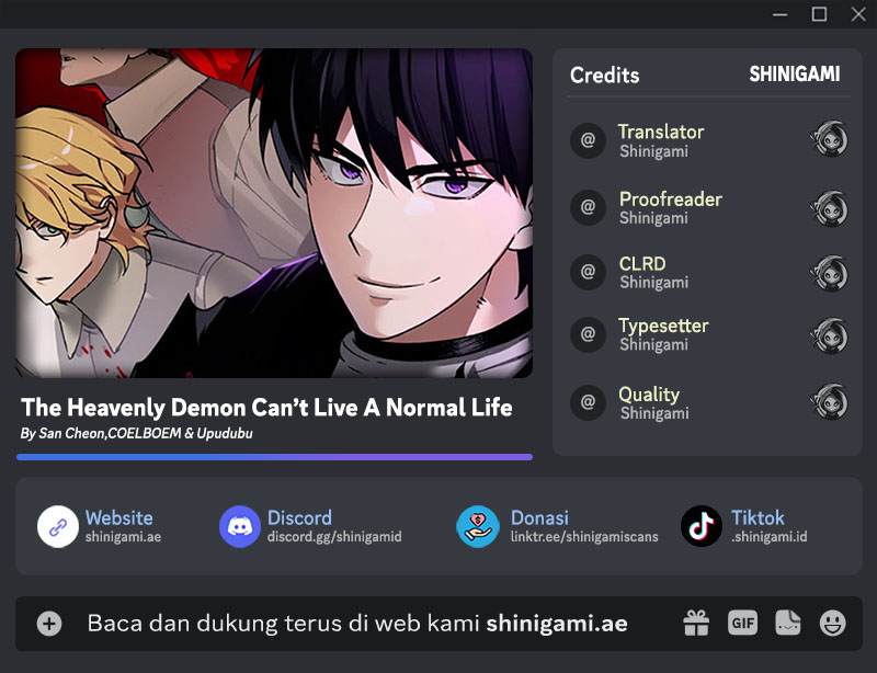 The Heavenly Demon Can’t Live a Normal Life Chapter 125 - halaman 1