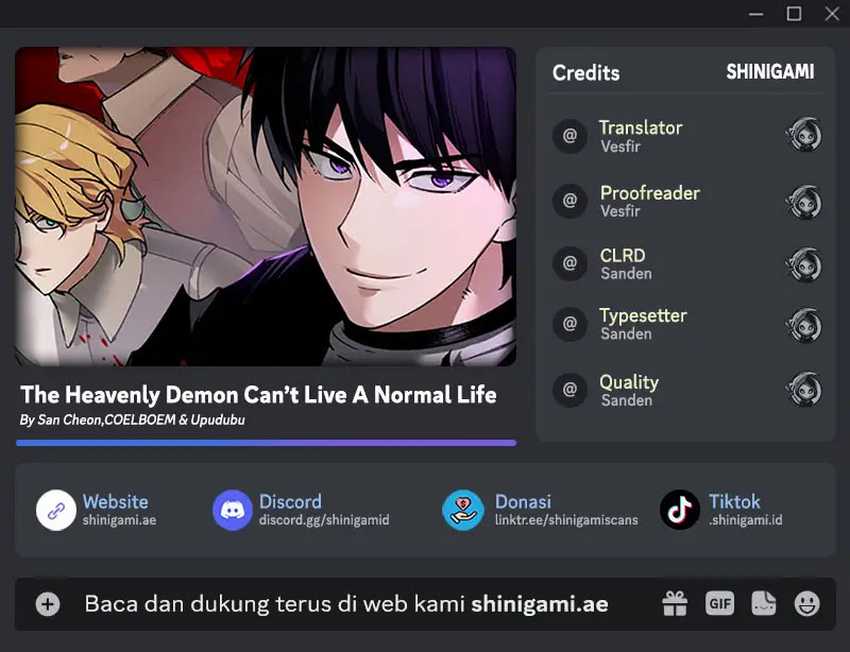 The Heavenly Demon Can’t Live a Normal Life Chapter 127 - halaman 1