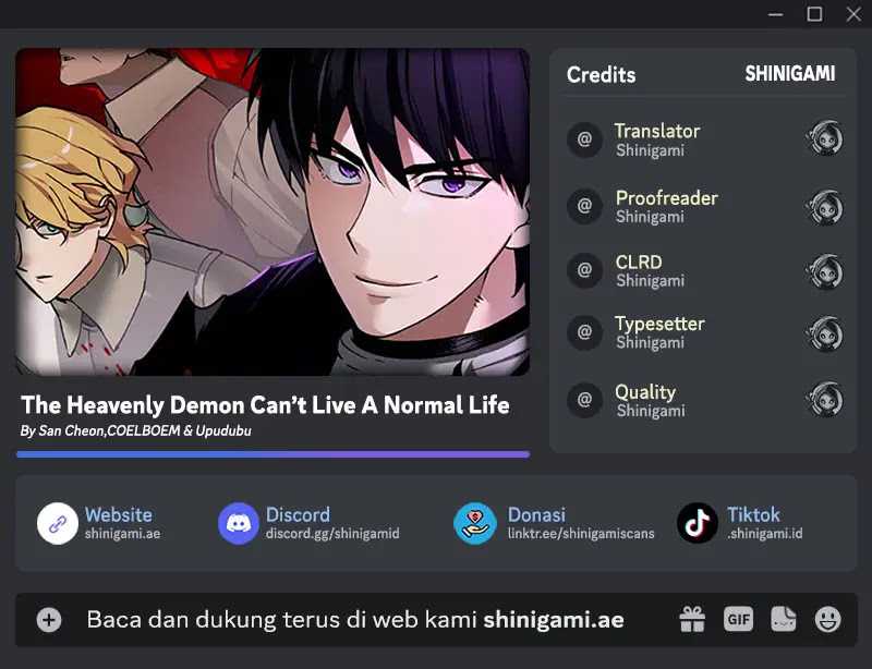 The Heavenly Demon Can’t Live a Normal Life Chapter 132 - halaman 1