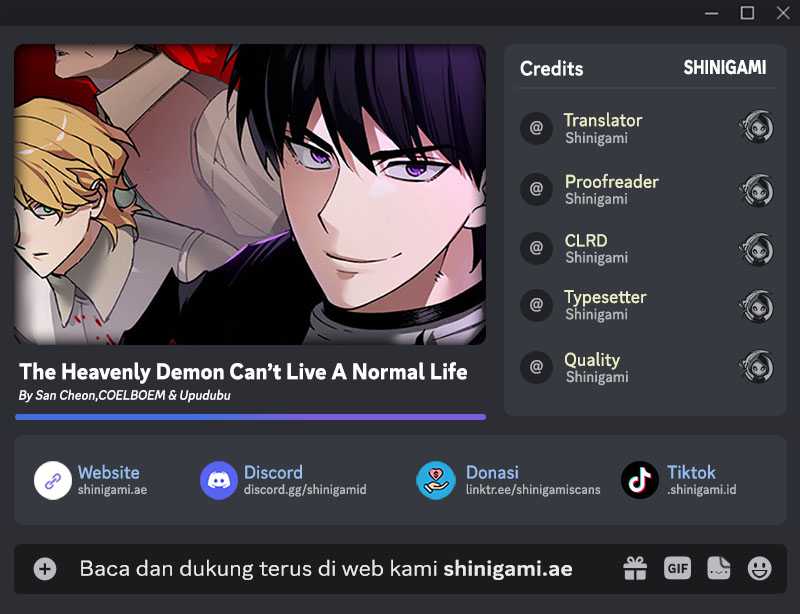 The Heavenly Demon Can’t Live a Normal Life Chapter 141 - halaman 1