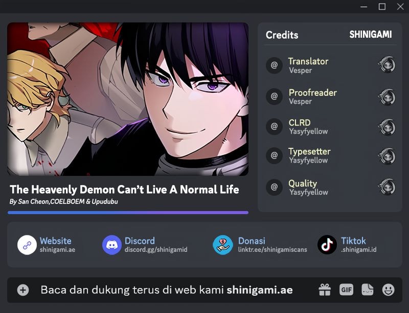 The Heavenly Demon Can’t Live a Normal Life Chapter 159 - halaman 1