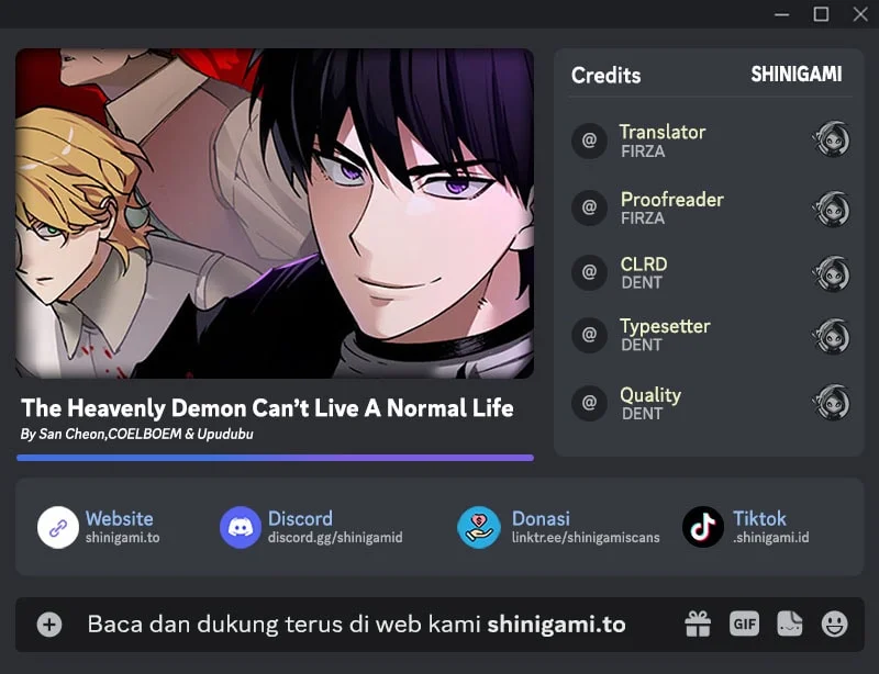 The Heavenly Demon Can’t Live a Normal Life Chapter 209 - halaman 1