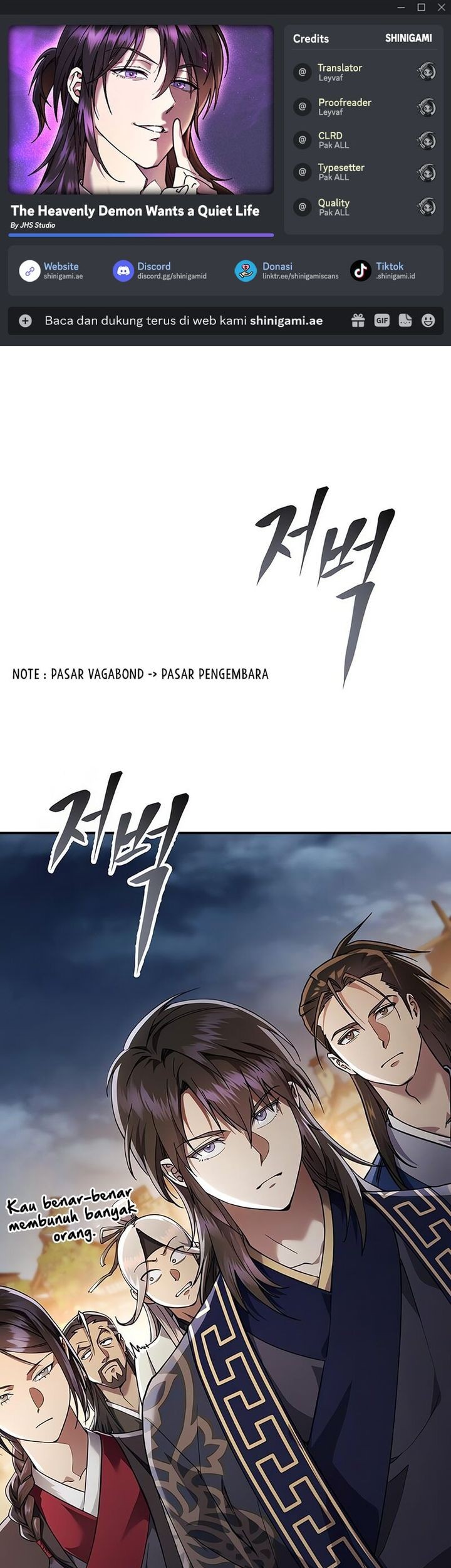 The Heavenly Demon Wants a Quiet Life Chapter 48 - halaman 1