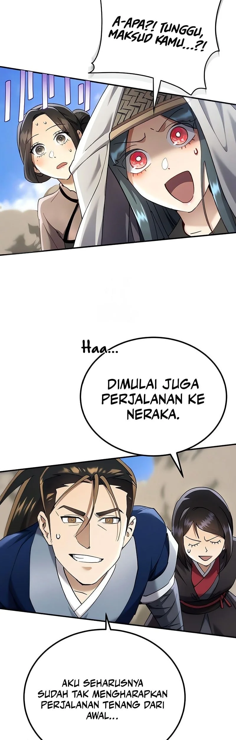 The Heavenly Demon Wants a Quiet Life Chapter 57 - halaman 56