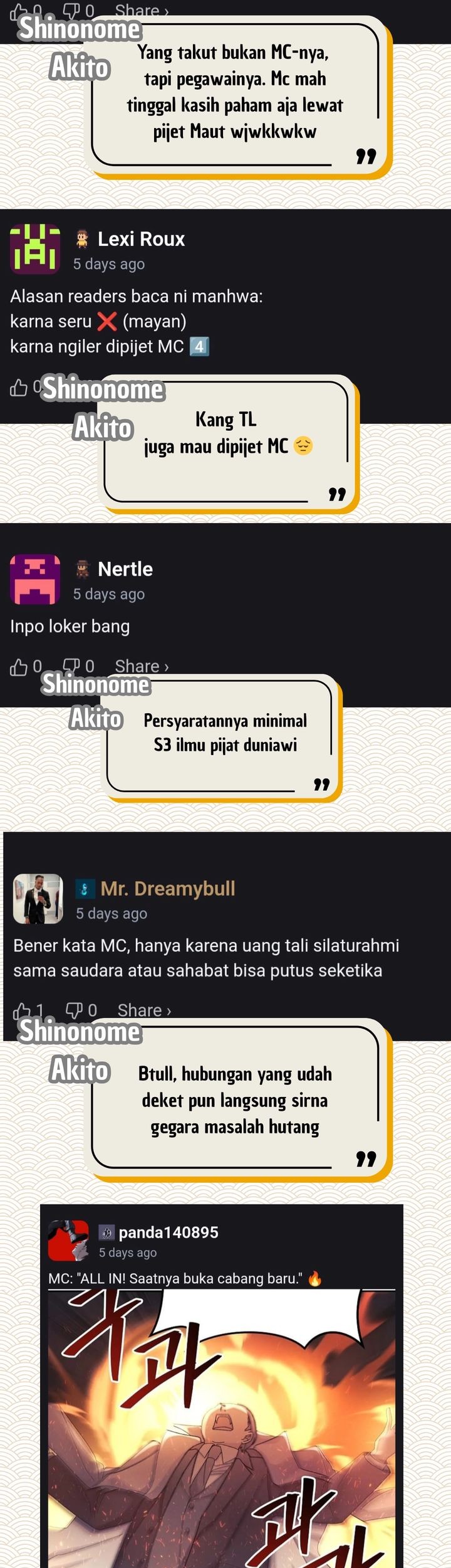 The Heavenly Demon Will Give You a Massage Chapter 72 - halaman 64