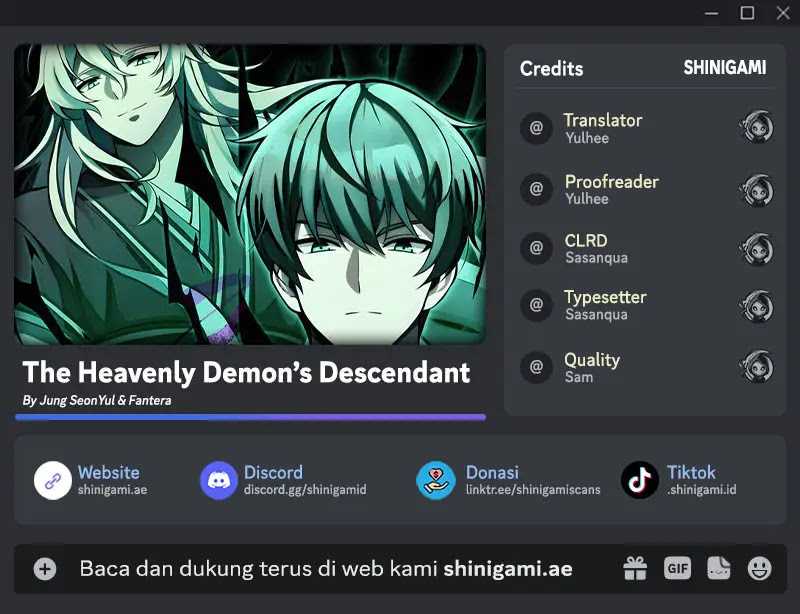 The Heavenly Demon's Descendant Chapter 9 - halaman 1