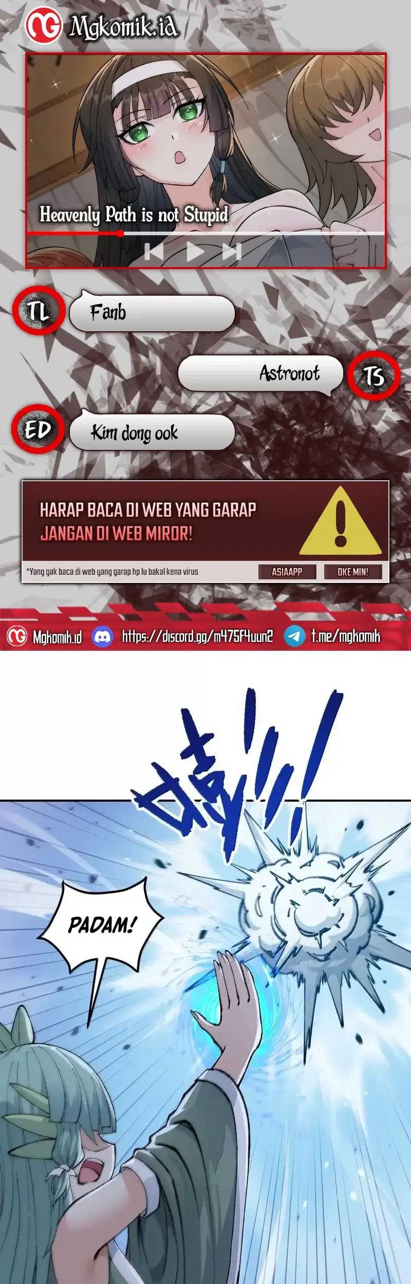 The Heavenly Path Is Not Stupid Chapter 100 - halaman 1