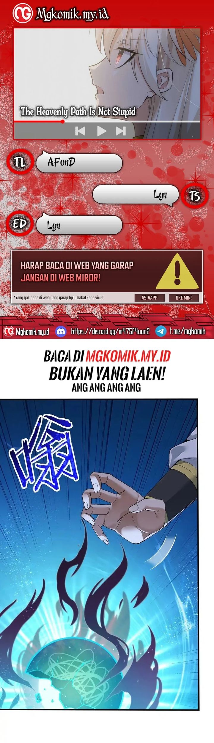 The Heavenly Path Is Not Stupid Chapter 106 - halaman 1