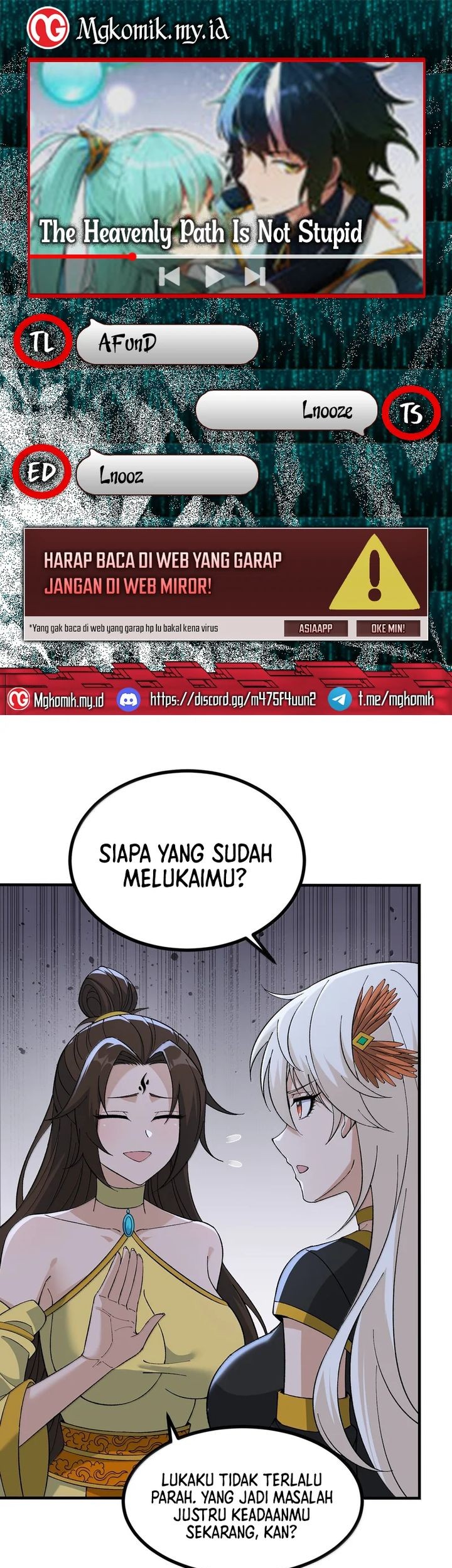 The Heavenly Path Is Not Stupid Chapter 112 - halaman 1