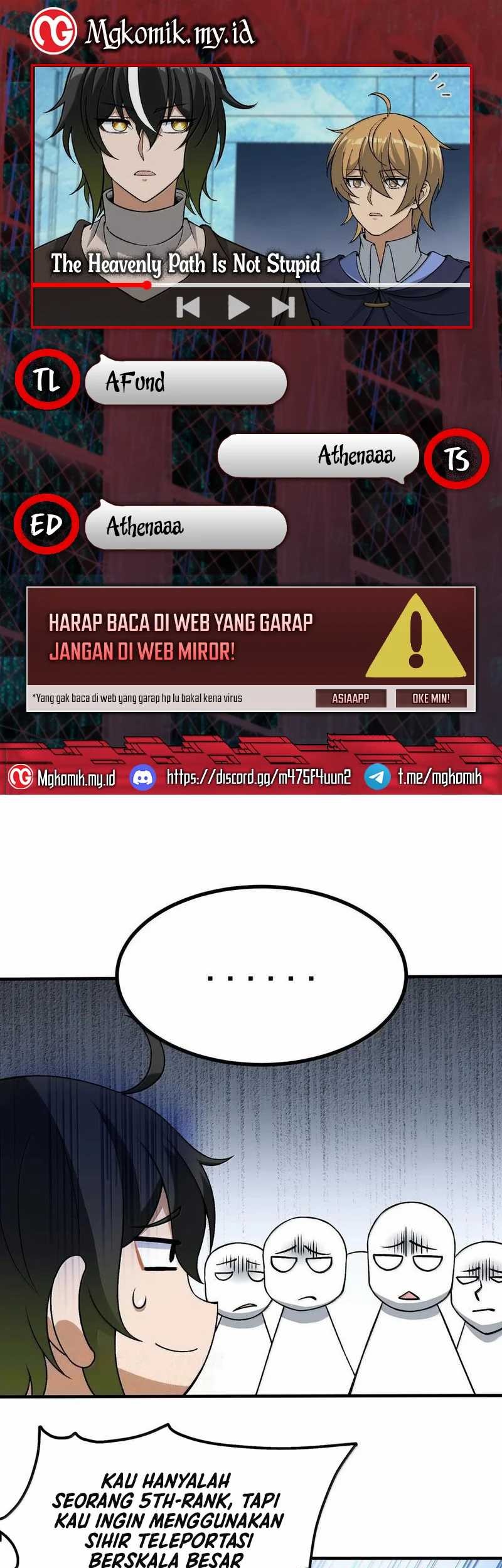 The Heavenly Path Is Not Stupid Chapter 117 - halaman 1