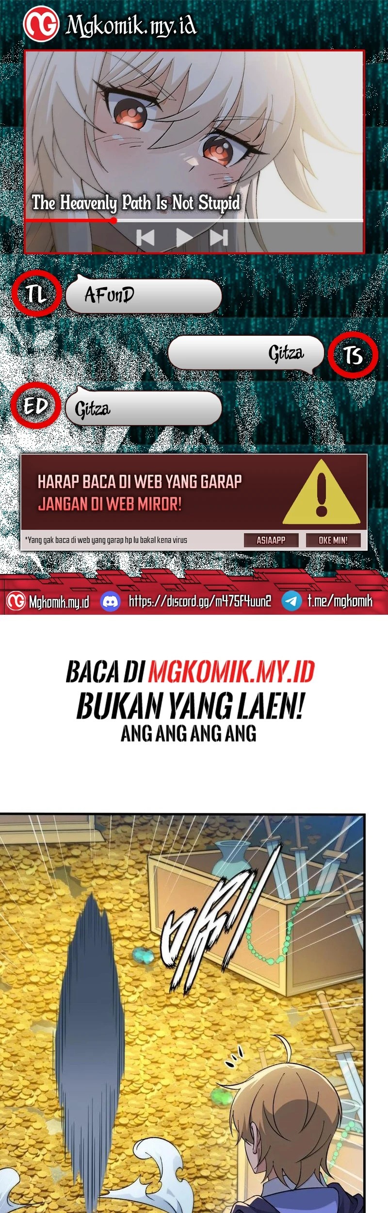 The Heavenly Path Is Not Stupid Chapter 118 - halaman 1