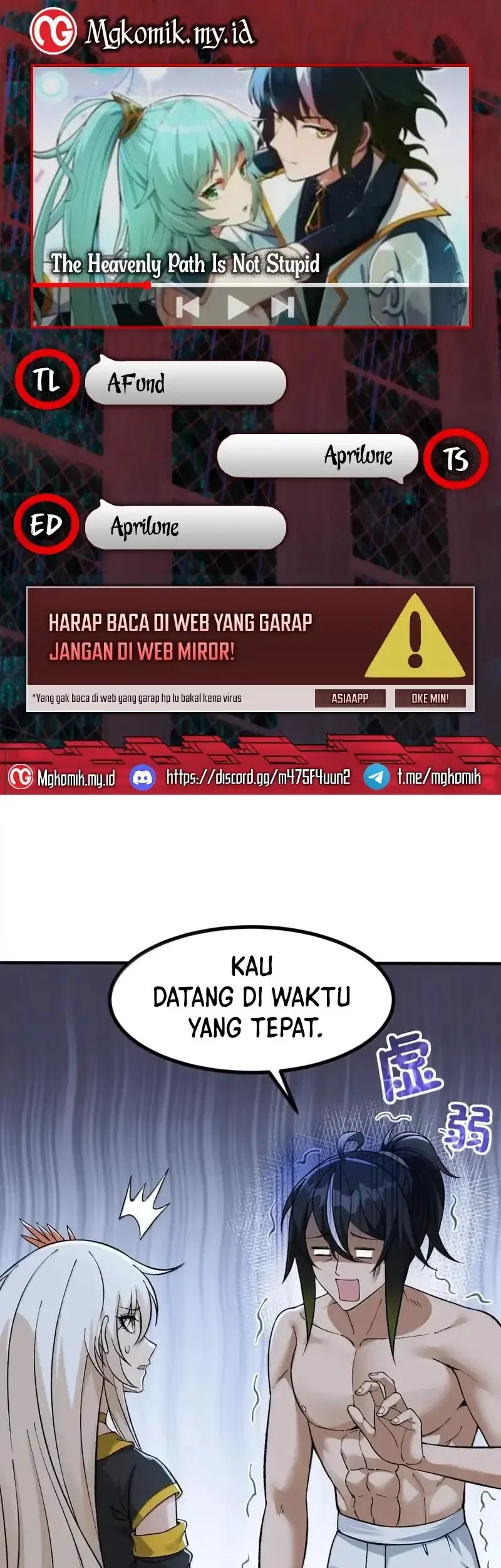 The Heavenly Path Is Not Stupid Chapter 125 - halaman 1