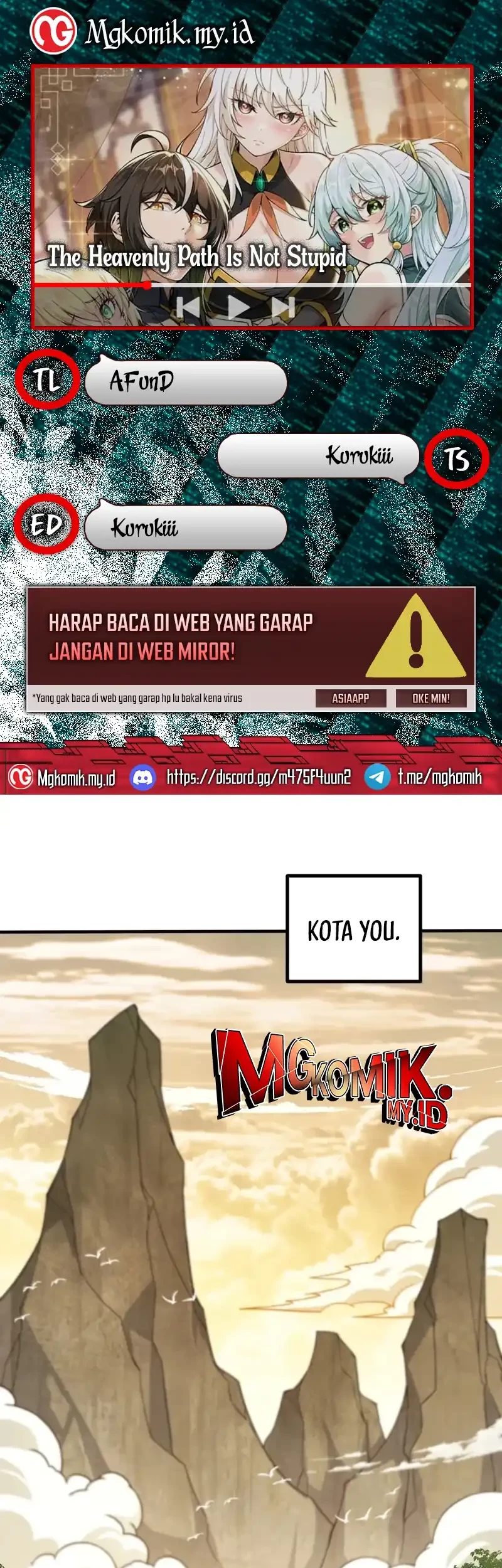 The Heavenly Path Is Not Stupid Chapter 131 - halaman 1