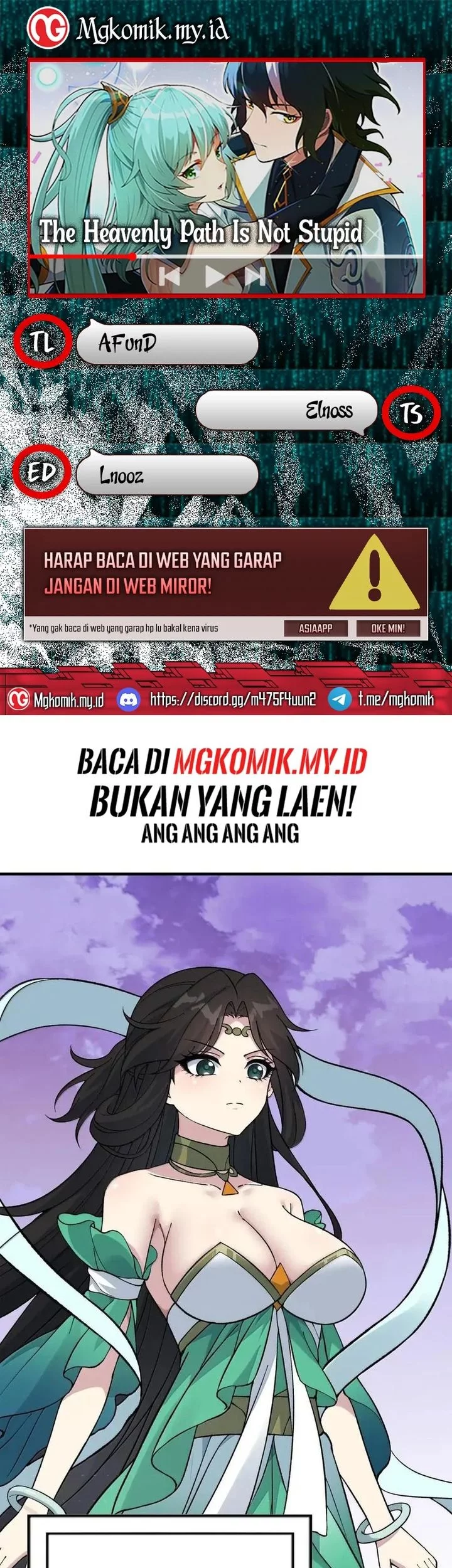 The Heavenly Path Is Not Stupid Chapter 139 - halaman 1