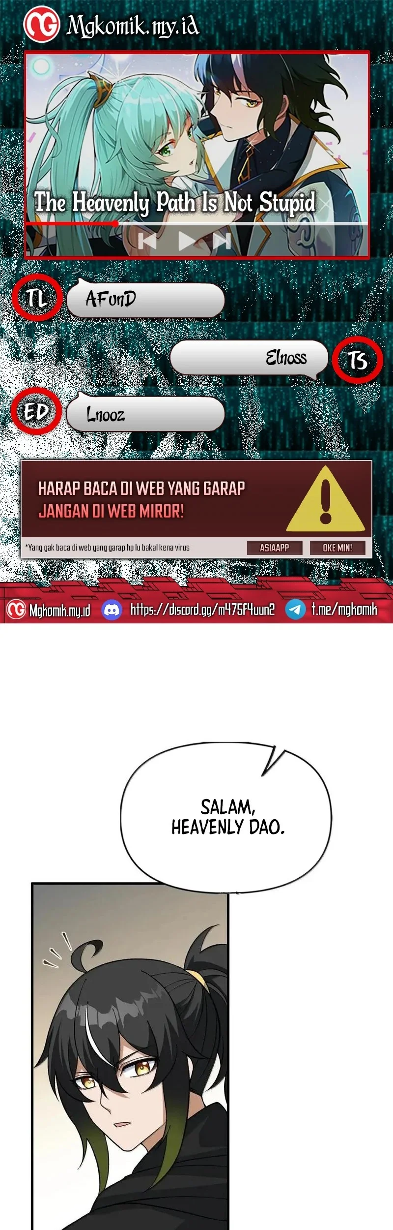 The Heavenly Path Is Not Stupid Chapter 149 - halaman 1