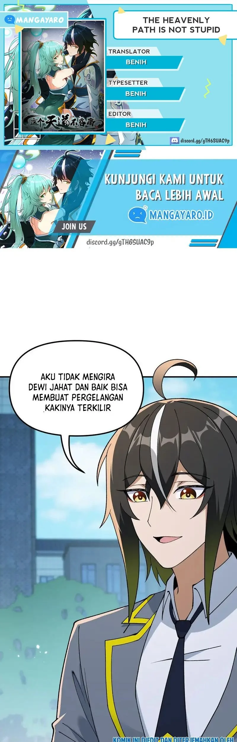 The Heavenly Path Is Not Stupid Chapter 62 - halaman 1
