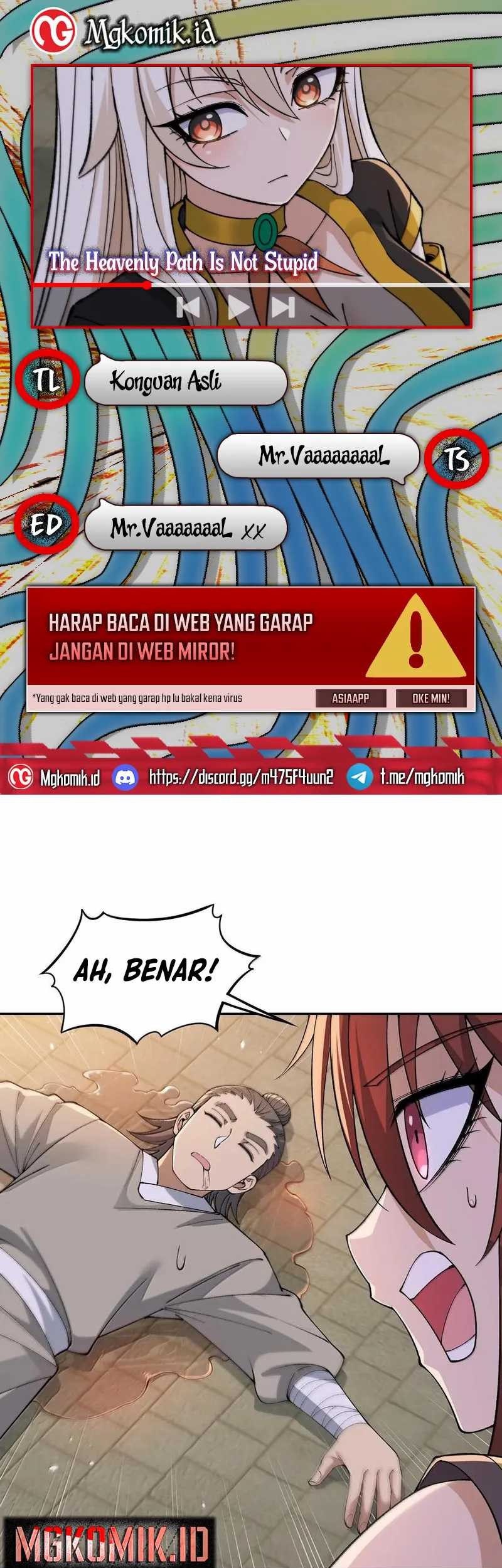 The Heavenly Path Is Not Stupid Chapter 93 - halaman 1