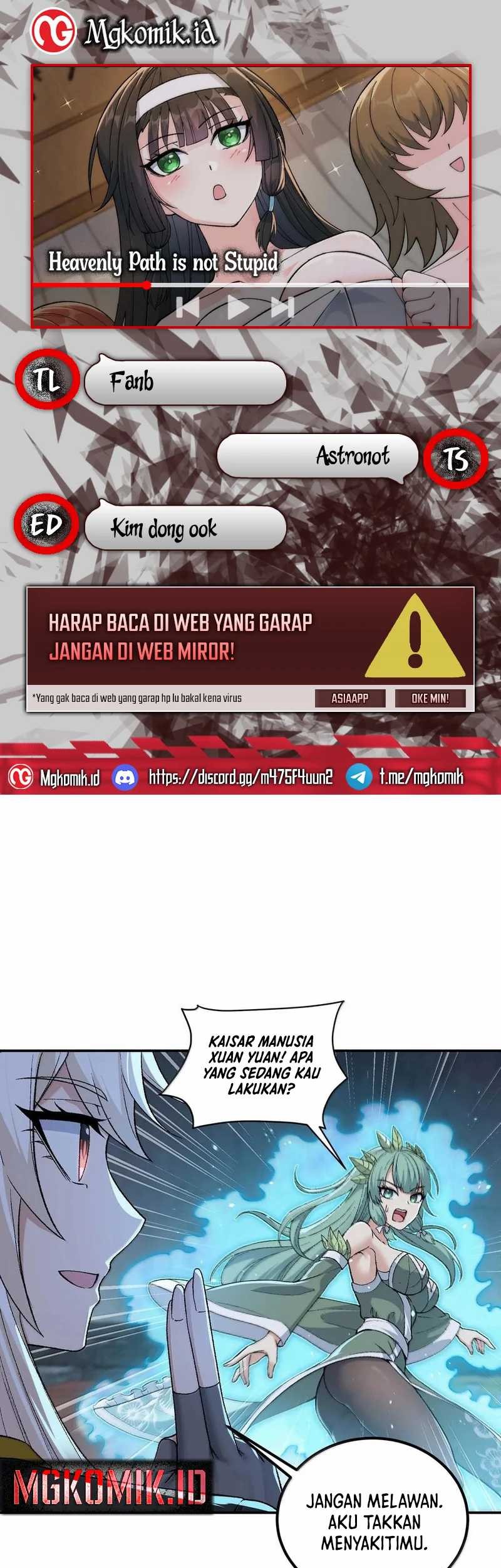 The Heavenly Path Is Not Stupid Chapter 96 - halaman 1