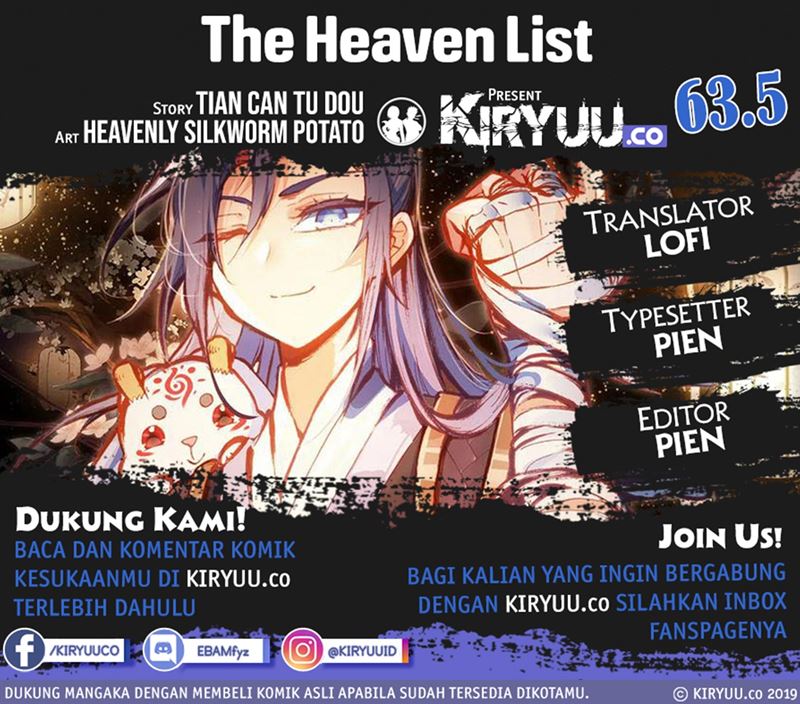 The Heaven’s List Chapter 63.5 - halaman 1