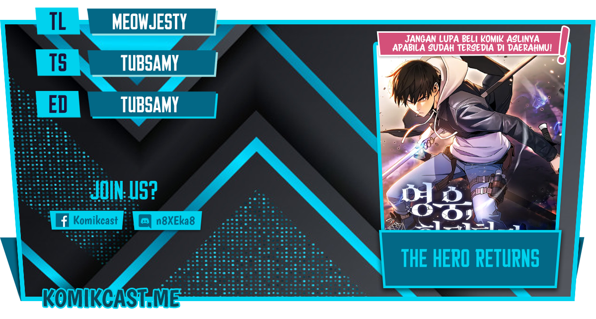 The Hero Returns Chapter 34 - halaman 1