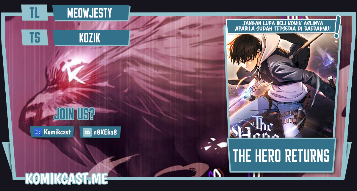 The Hero Returns Chapter 35 - halaman 1