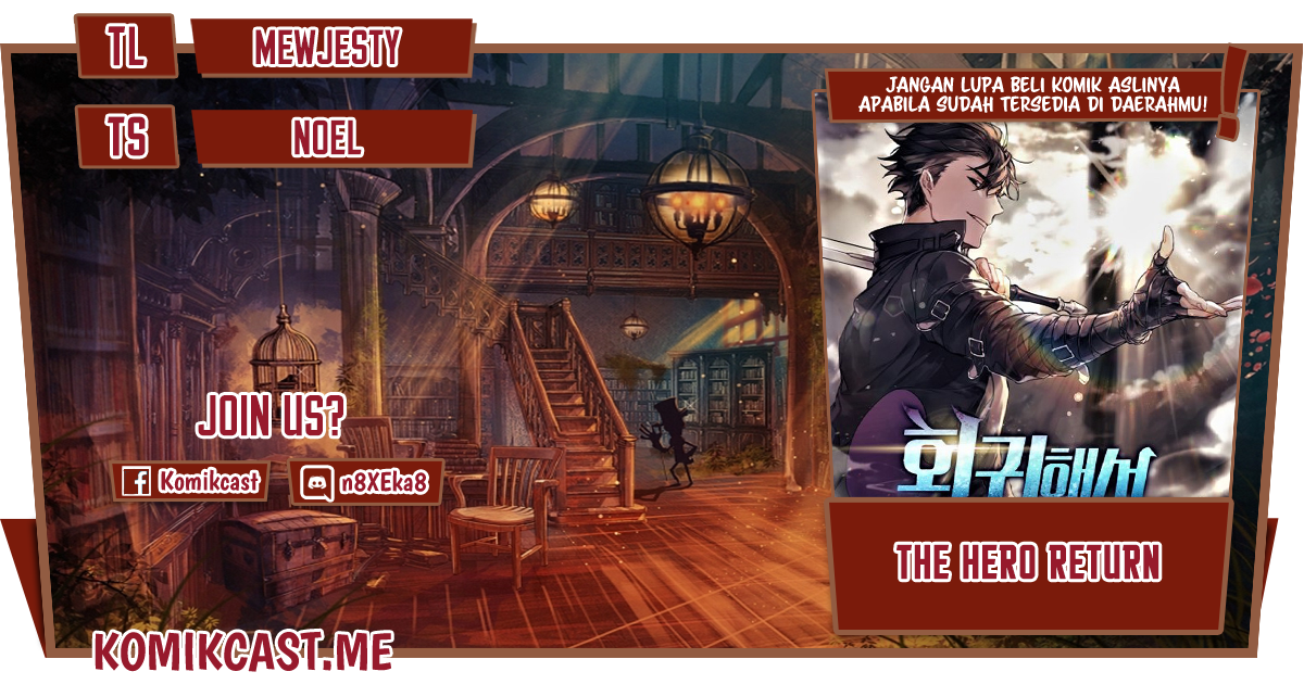 The Hero Returns Chapter 38 - halaman 1