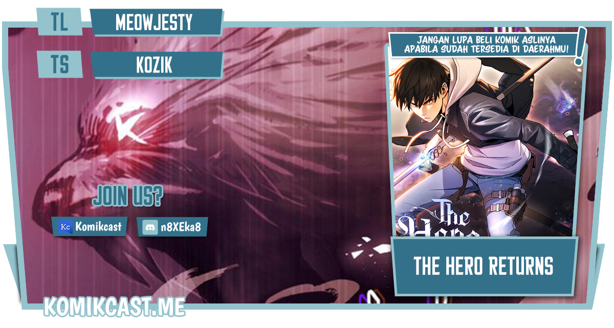 The Hero Returns Chapter 40 - halaman 1