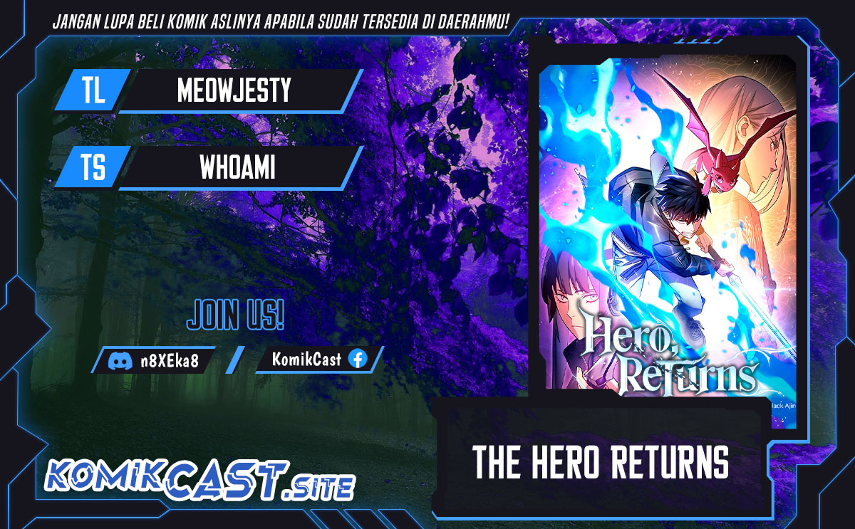 The Hero Returns Chapter 62 - halaman 1