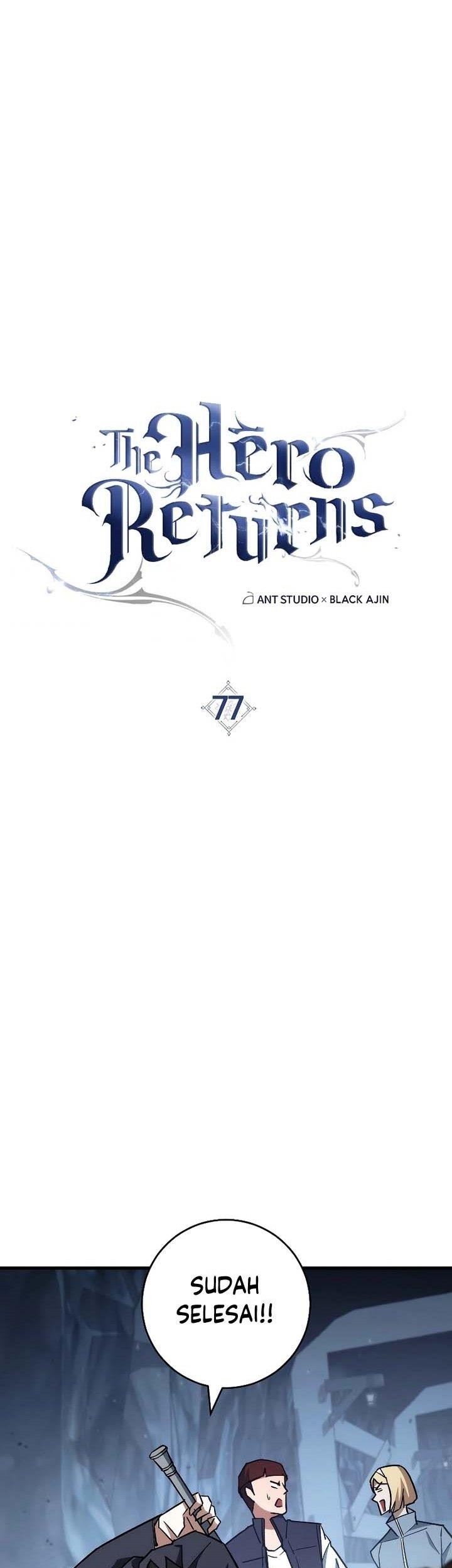 The Hero Returns Chapter 77 - halaman 43