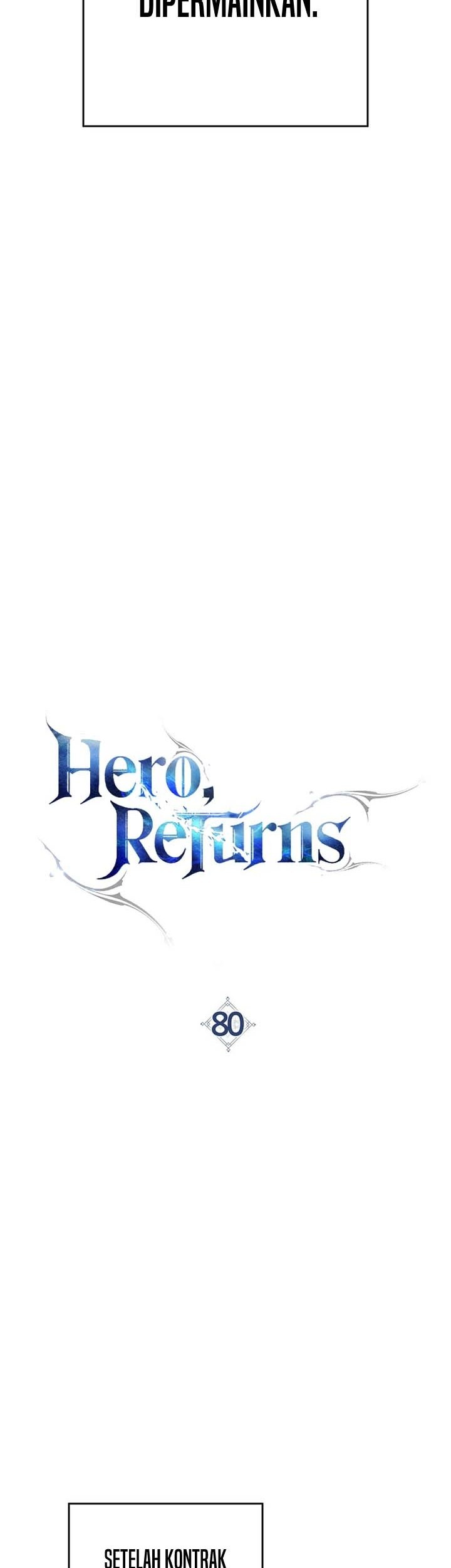 The Hero Returns Chapter 80 - halaman 36