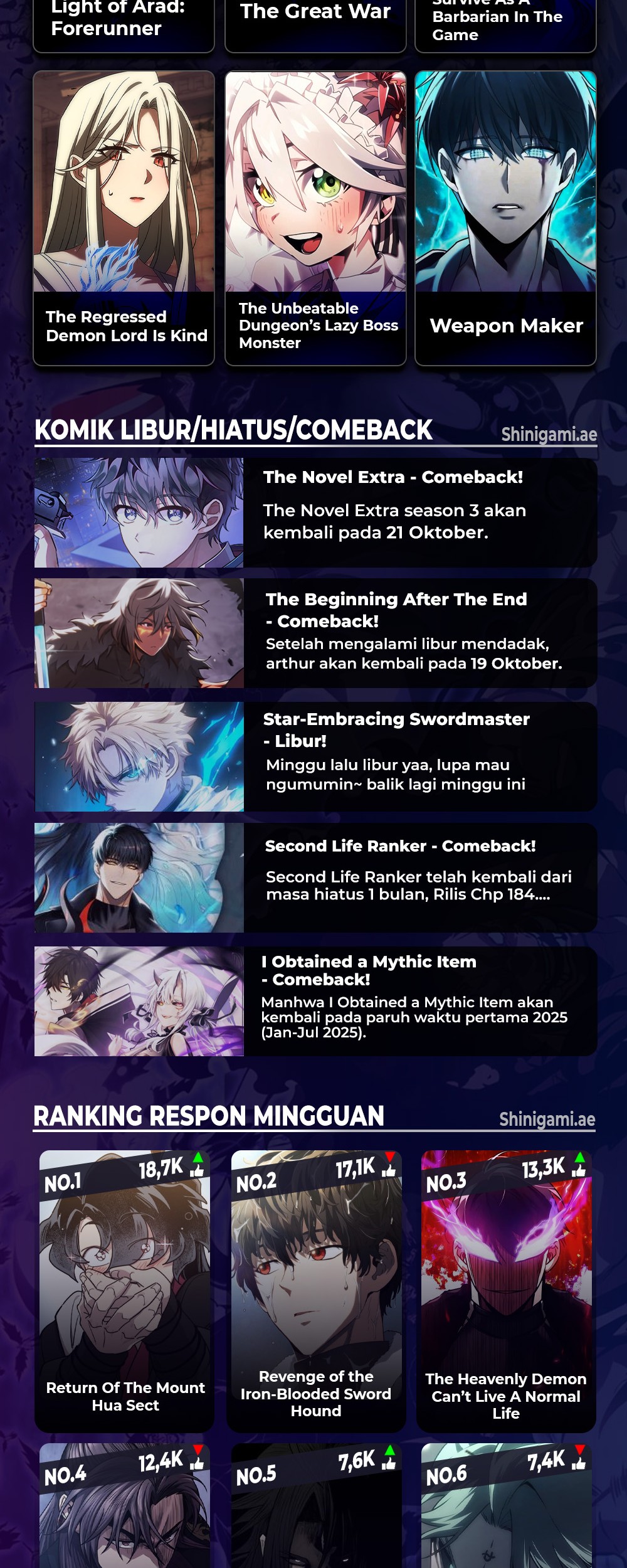 The Hero Returns Chapter 92 - halaman 85