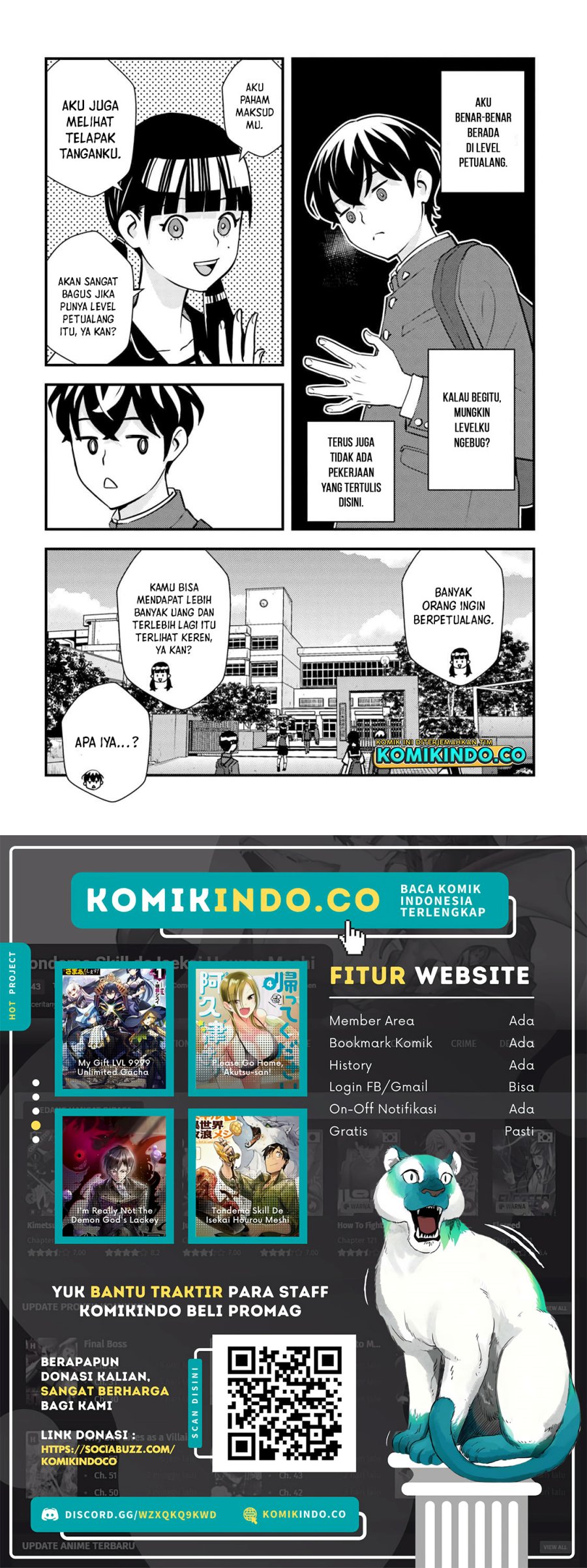 The Hero Returns From Another World Chapter 2.1 - halaman 21