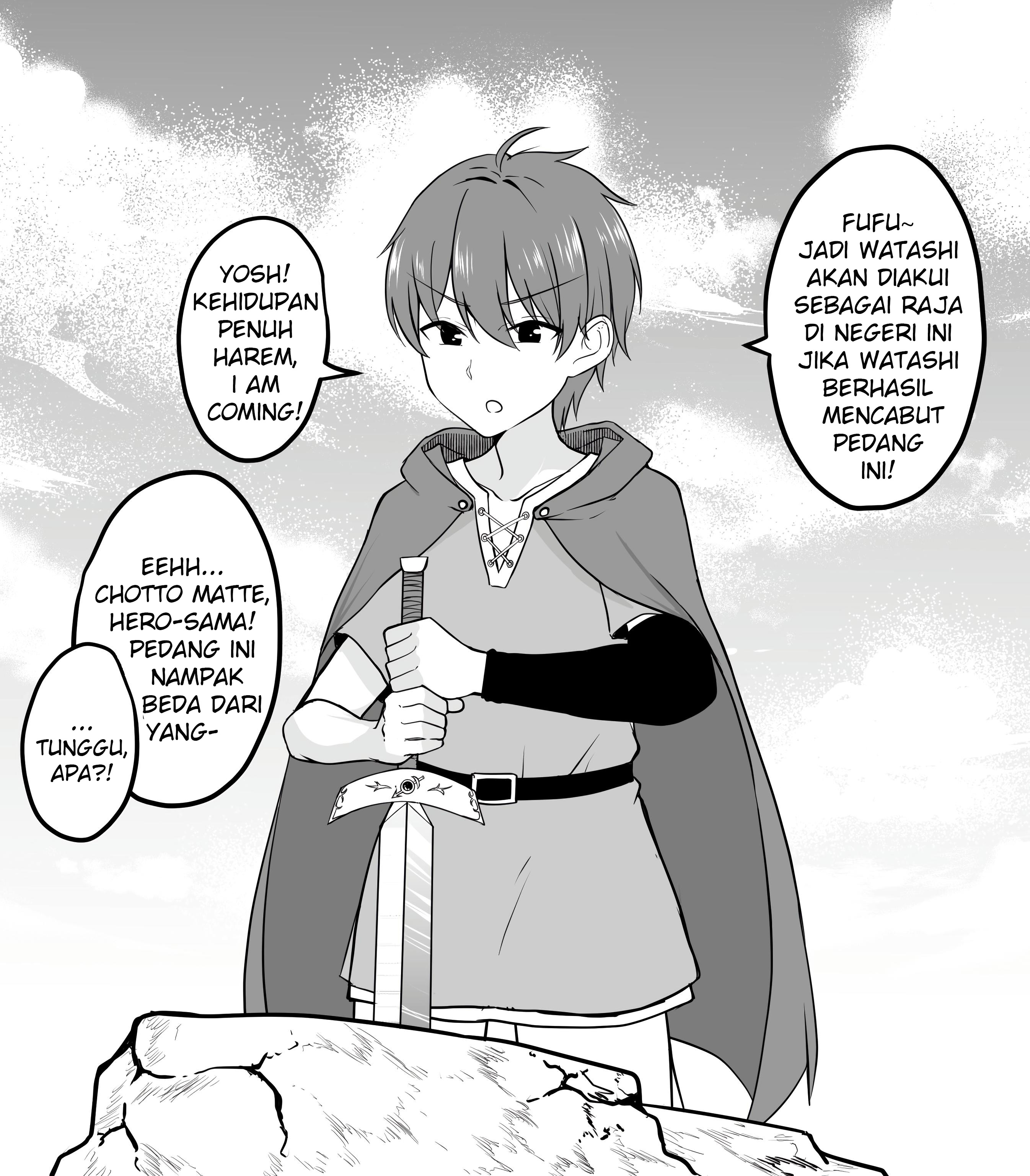The Hero Who Pulled Out the Holy Sword That Changed His Gender Chapter 0 - halaman 2