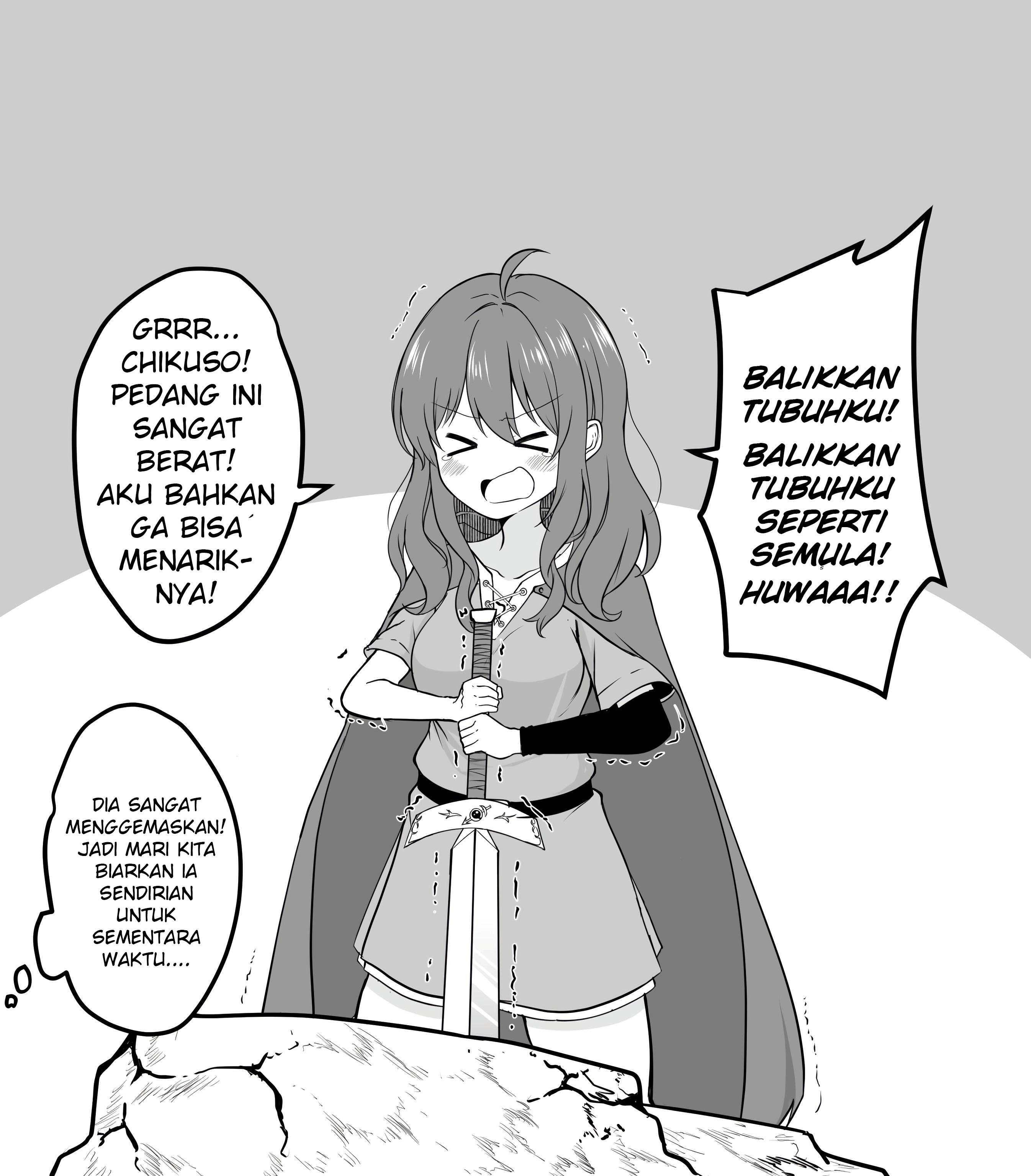The Hero Who Pulled Out the Holy Sword That Changed His Gender Chapter 0 - halaman 4