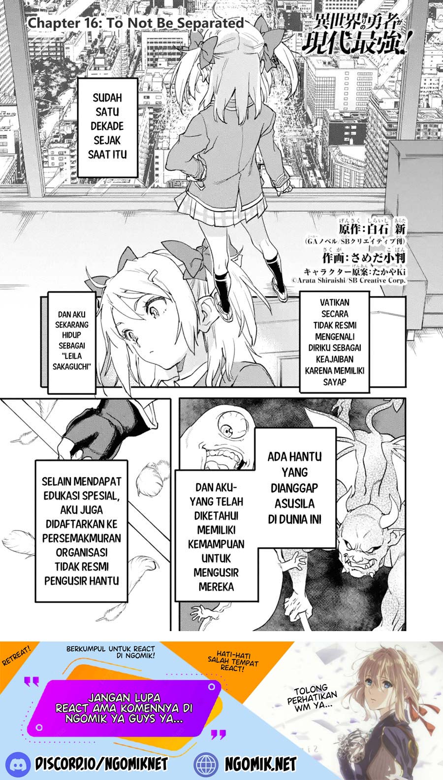 The Hero Who Returned Remains the Strongest in the Modern World Chapter 16.1 - halaman 2