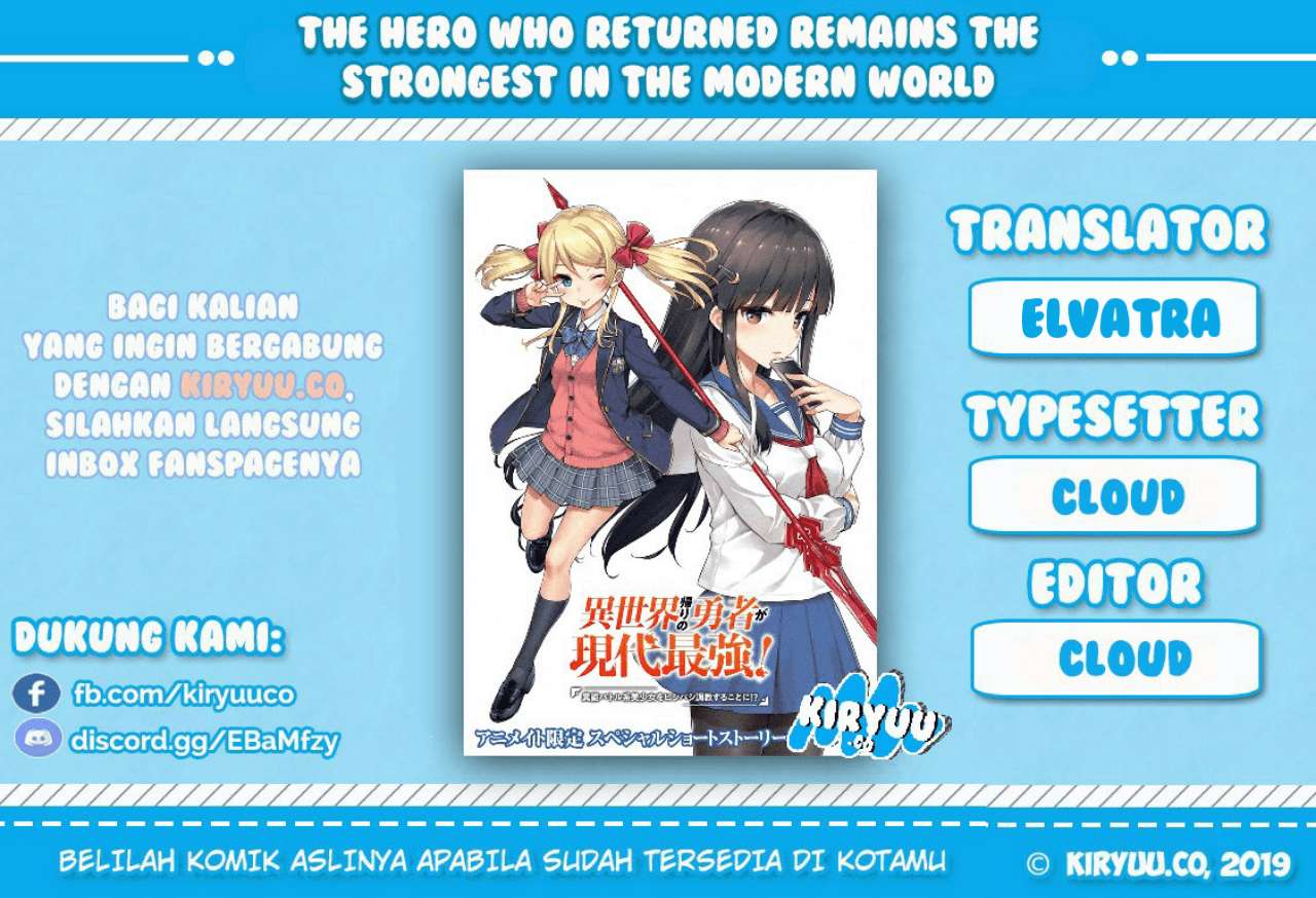 The Hero Who Returned Remains the Strongest in the Modern World Chapter 2.2 - halaman 2