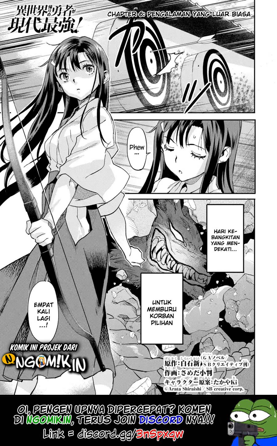 The Hero Who Returned Remains the Strongest in the Modern World Chapter 6.1 - halaman 2