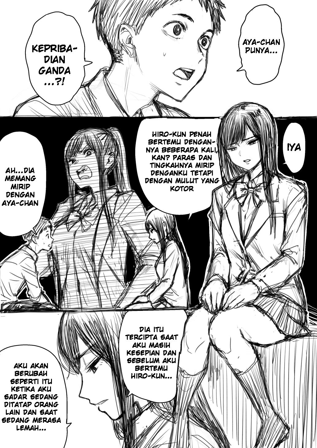 The Heroine With Two Personalities and the True Feeling of the Protagonist Chapter 0 - halaman 2
