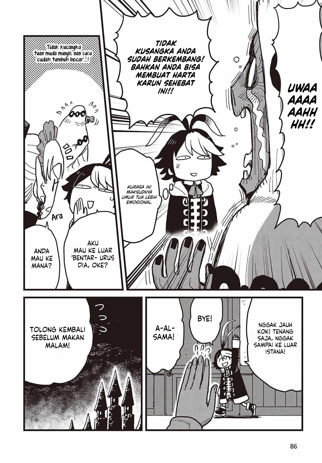 The Hidden Cubs of the Lastboss ~A Former Corporate Programmer Reincarnated in a Demon King’s Castle Is Free to Develop a “Magic Code” at Will.~ Chapter 1 - halaman 16