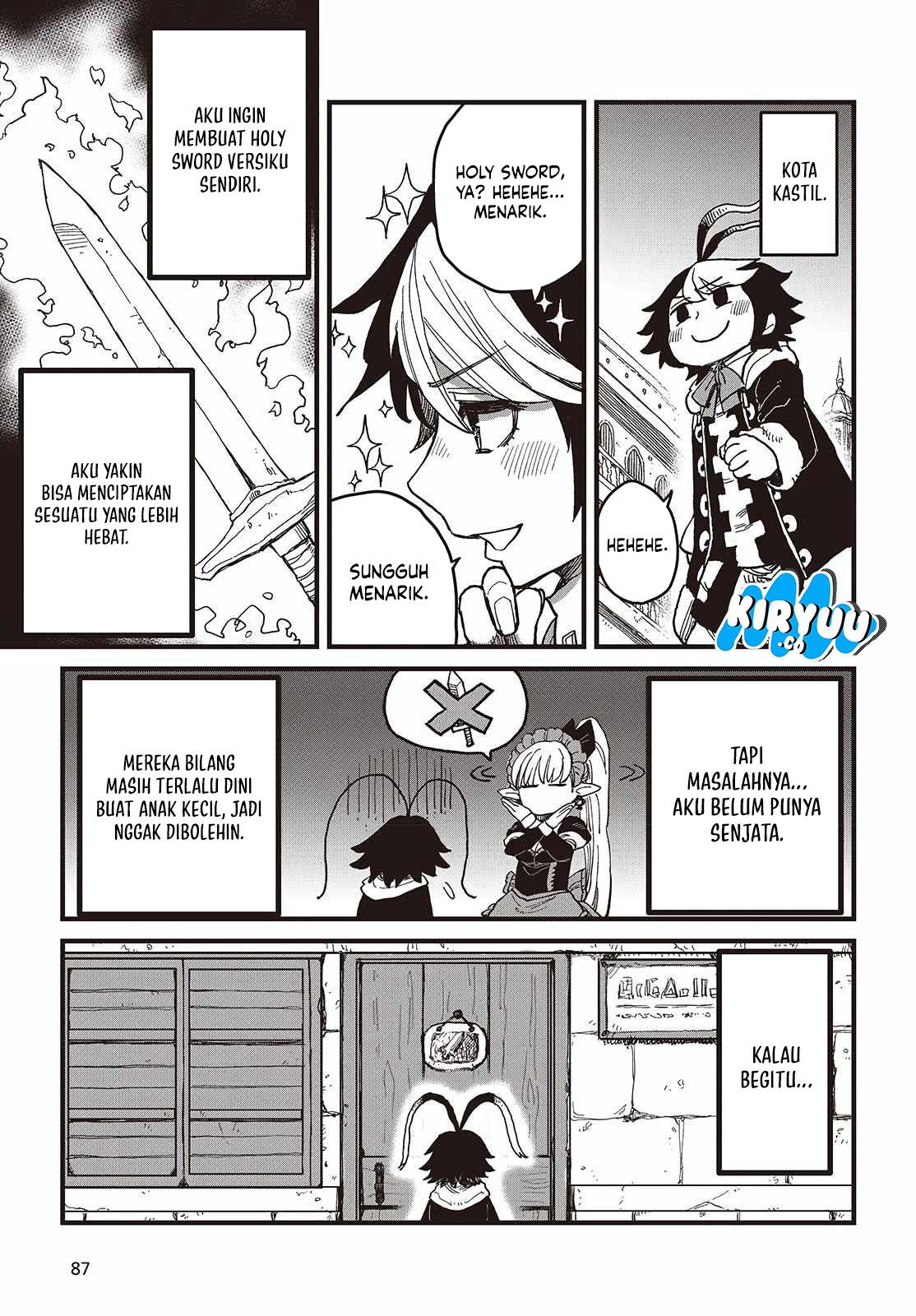 The Hidden Cubs of the Lastboss ~A Former Corporate Programmer Reincarnated in a Demon King’s Castle Is Free to Develop a “Magic Code” at Will.~ Chapter 1 - halaman 17