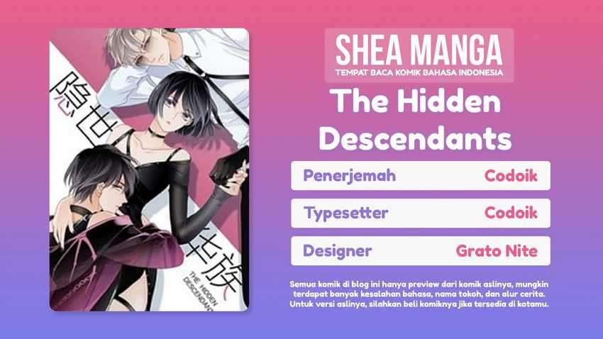 The Hidden Descendants Chapter 0 - halaman 1
