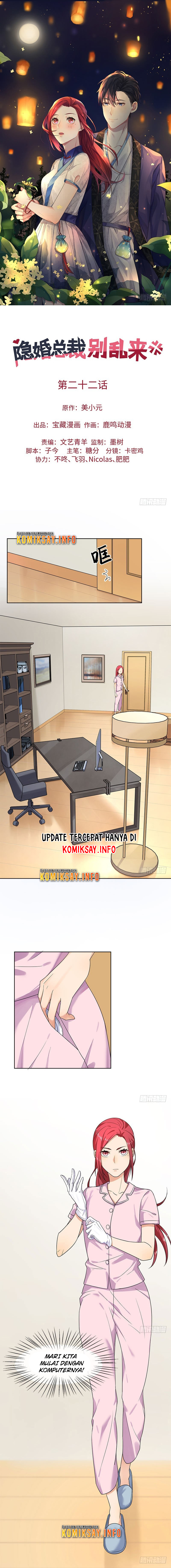 The Hidden Marriage President, Don't Mess Around Chapter 22 - halaman 2