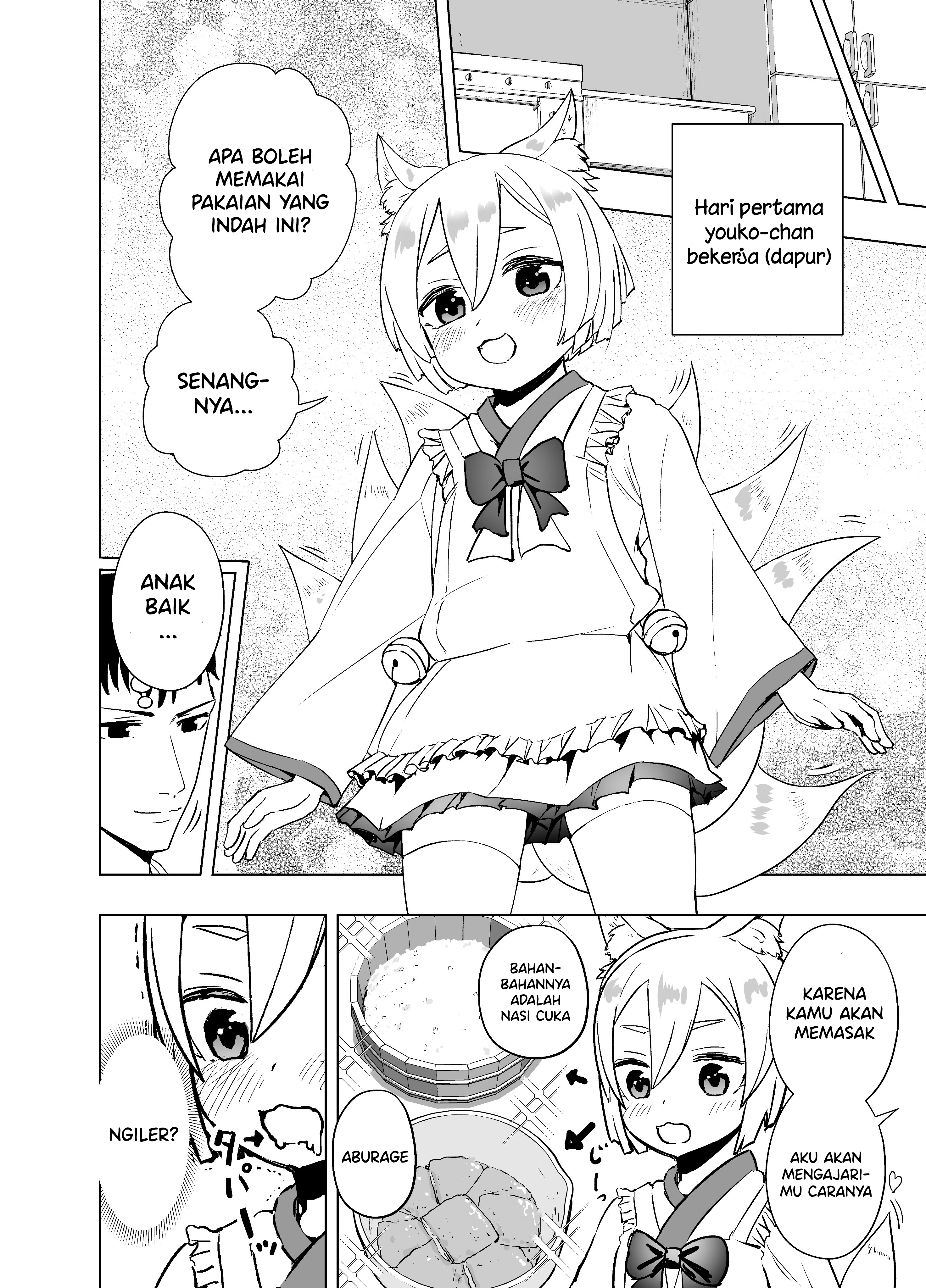 The Homeless Kitsune Came To A Maid Cafe For An Interview Chapter 0 - halaman 3