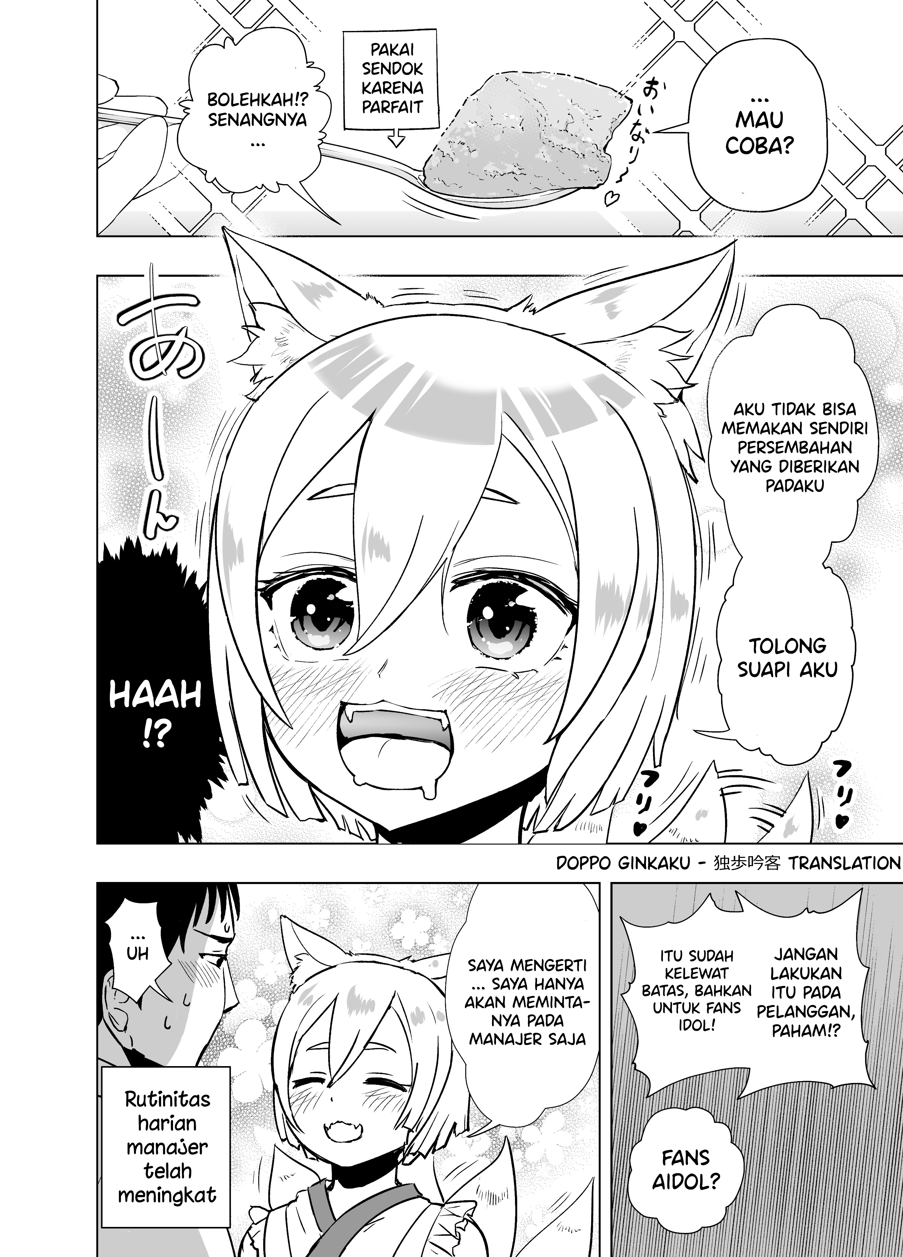 The Homeless Kitsune Came To A Maid Cafe For An Interview Chapter 0 - halaman 5