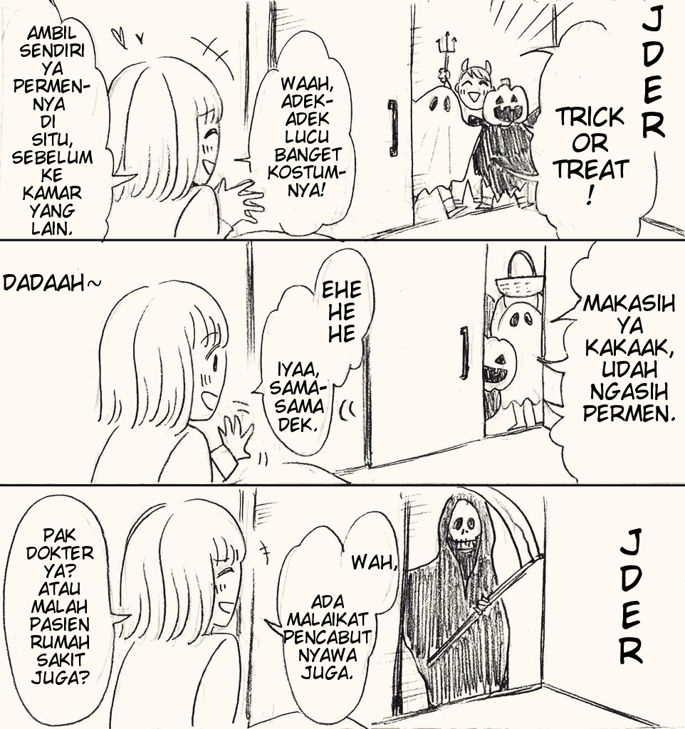 The Hospitalized Girl and Death Chapter 0 - halaman 1