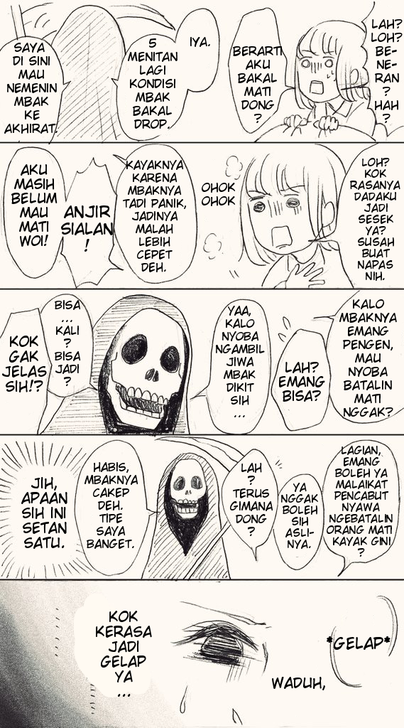The Hospitalized Girl and Death Chapter 0 - halaman 3