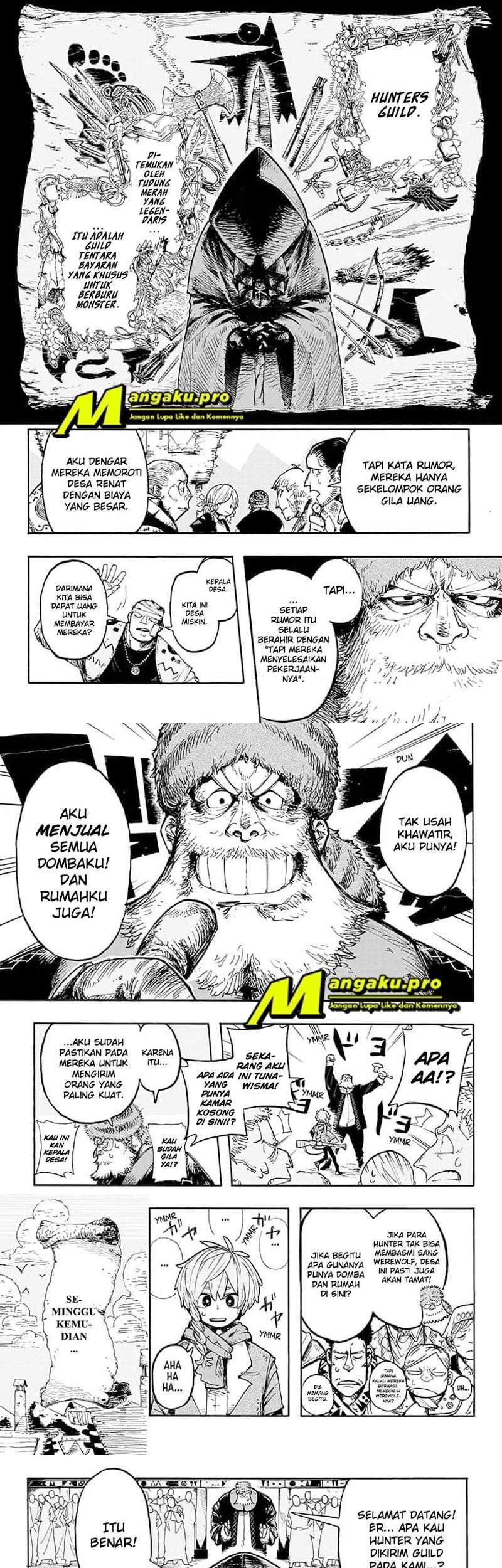 The Hunters Guild: Red Hood Chapter 1.1 - halaman 8